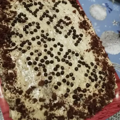 Торт шоколад на кипятке