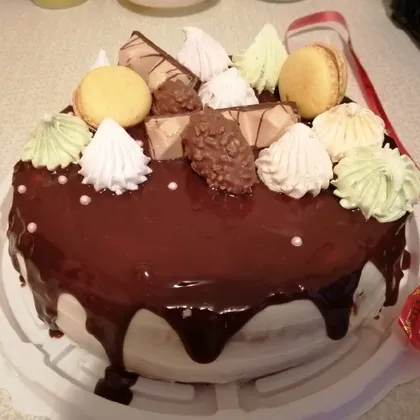 Торт "С днем рождения"