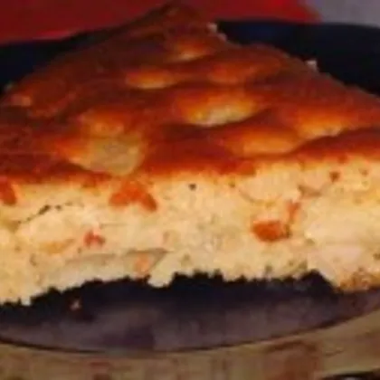 Грушево-медовый постный пирог