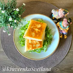 Домашняя шаурма с курицей