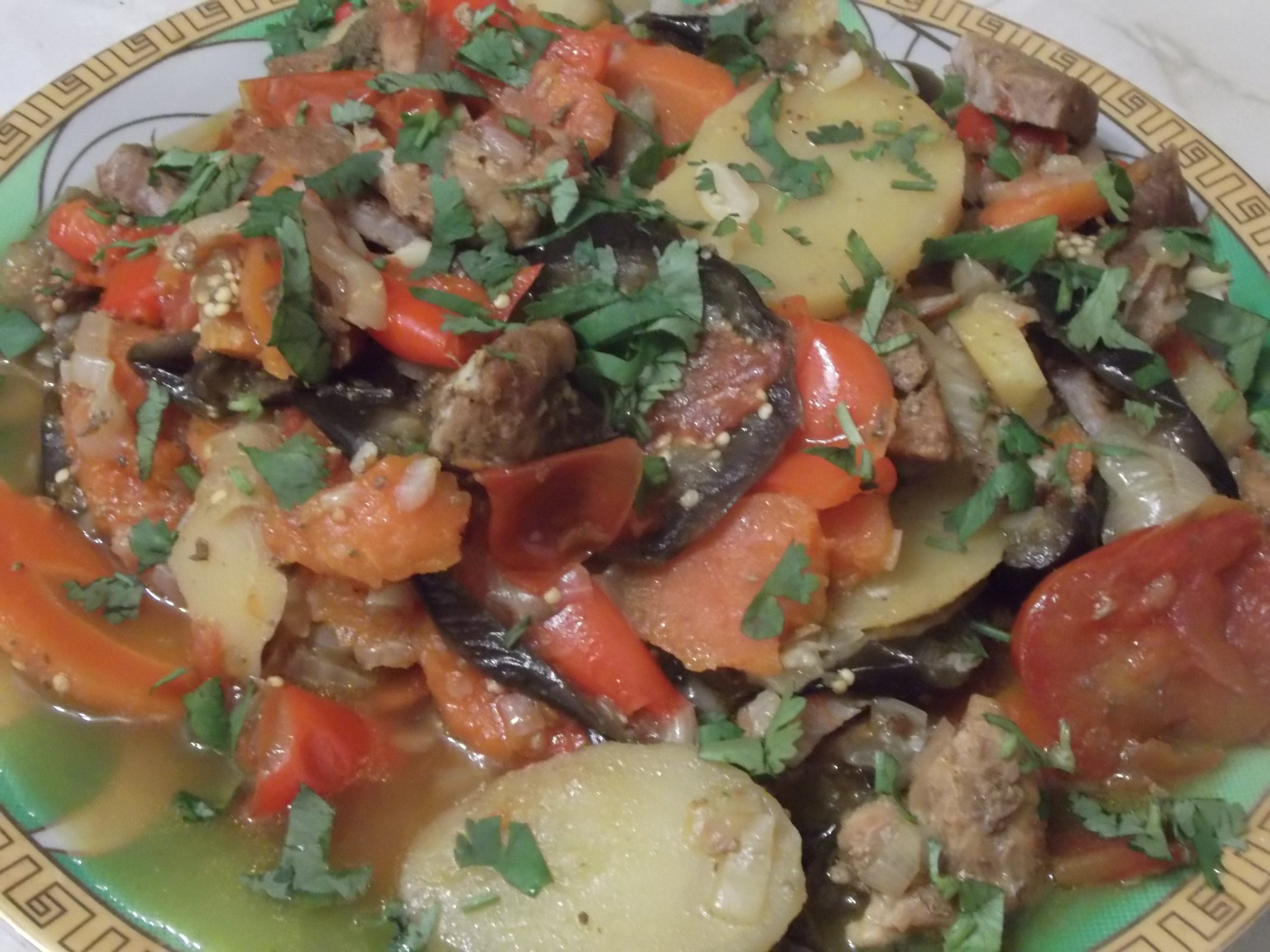 Хашлама со свининой
