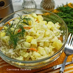 Салат картофельный "Крестьянский"