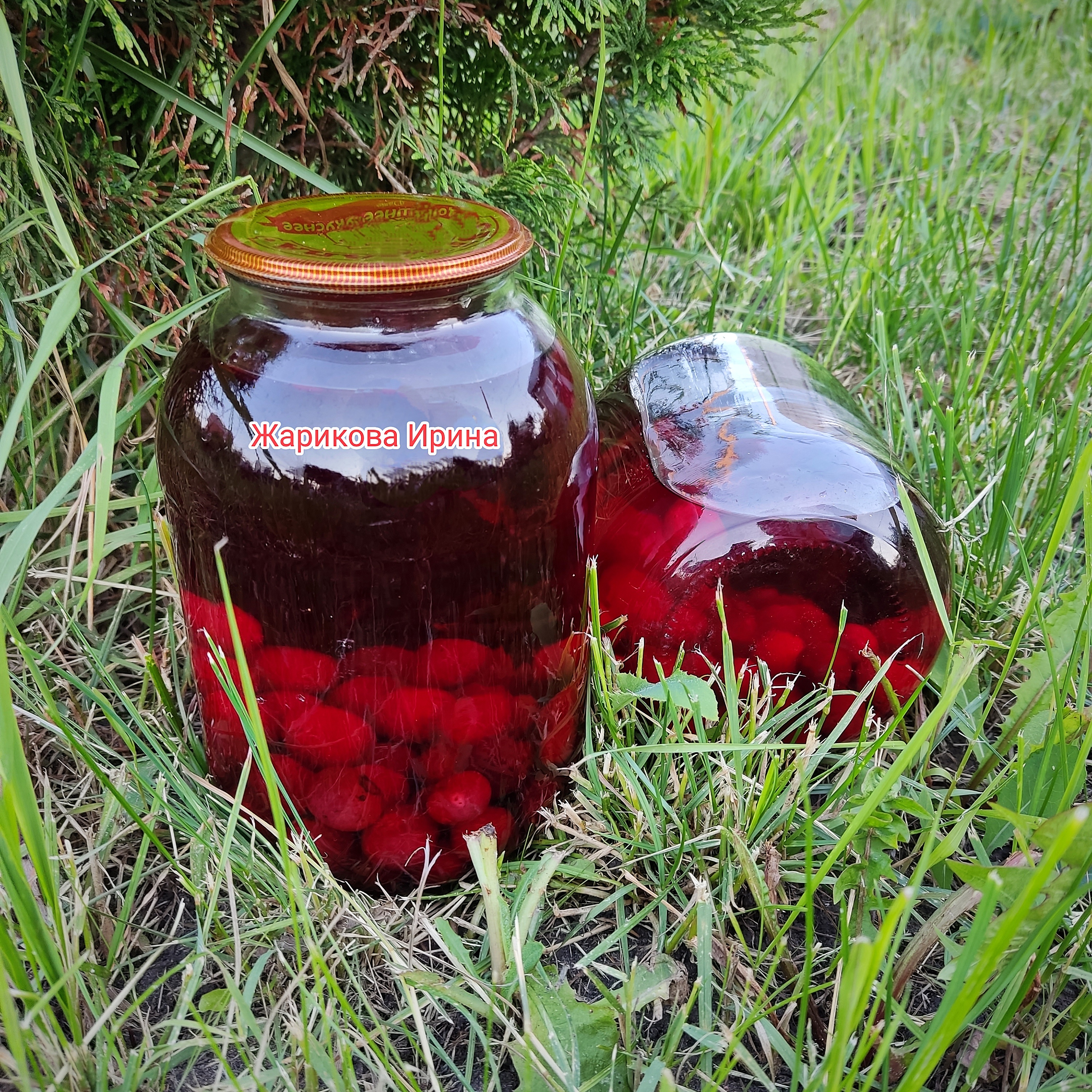 Компот из черешни на зиму