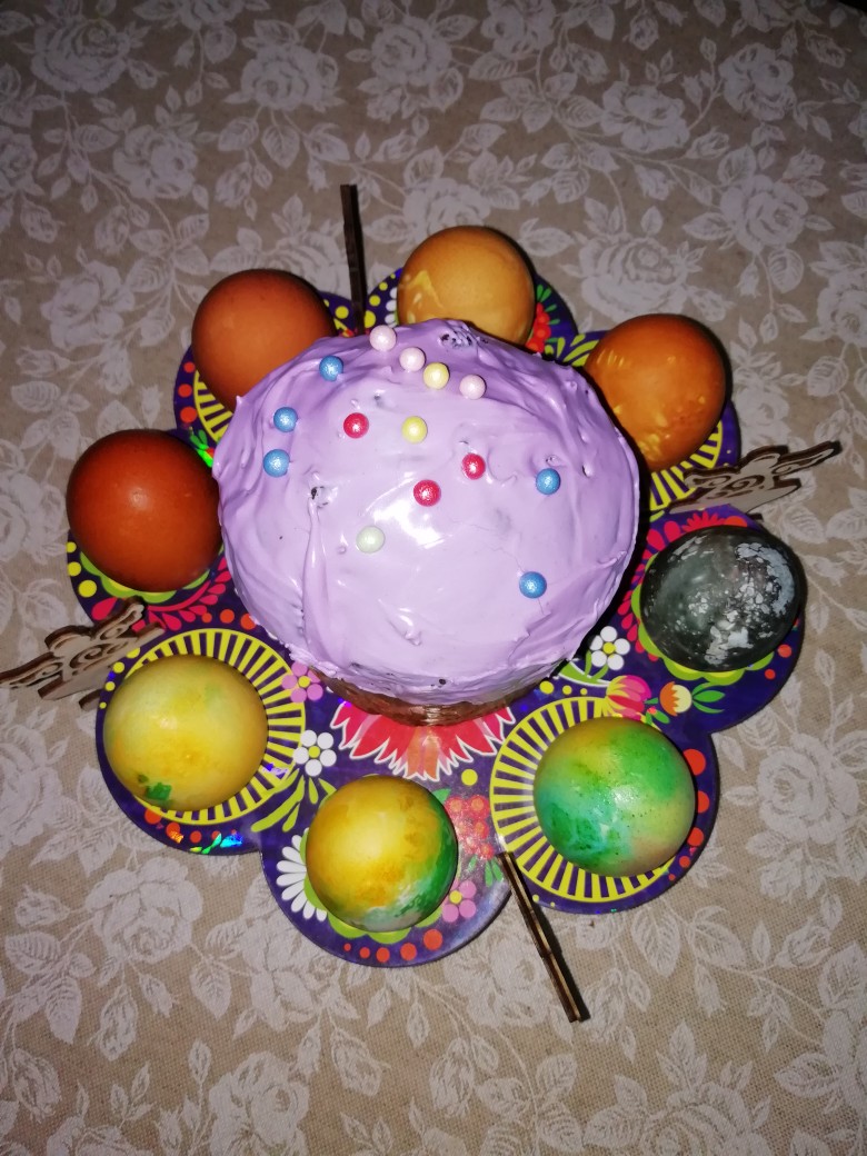 Кулич на сливках