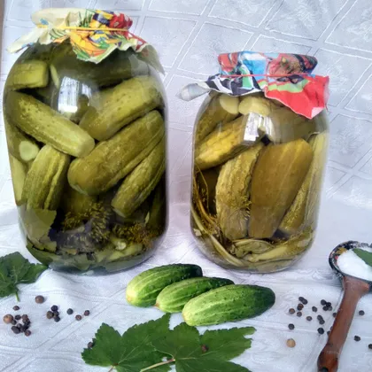 Маринованные огурчики "Хрустик" 😍 #заготовки