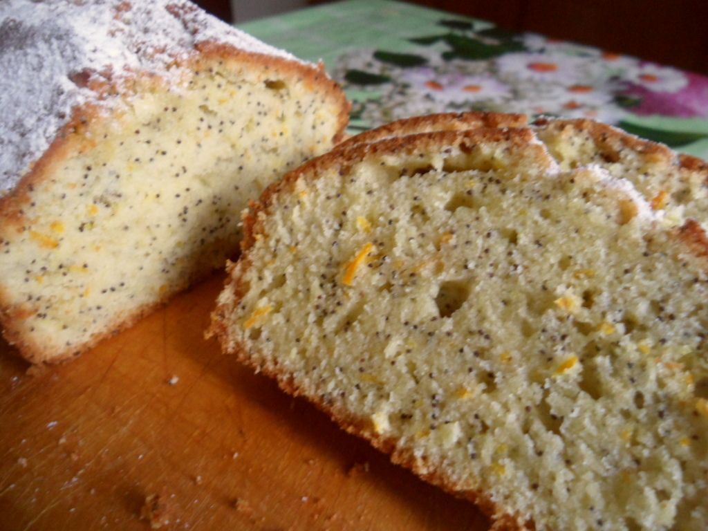Апельсиновый кекс с апельсиновой пропиткой
