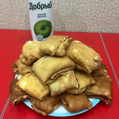 Блины с творогом 😋