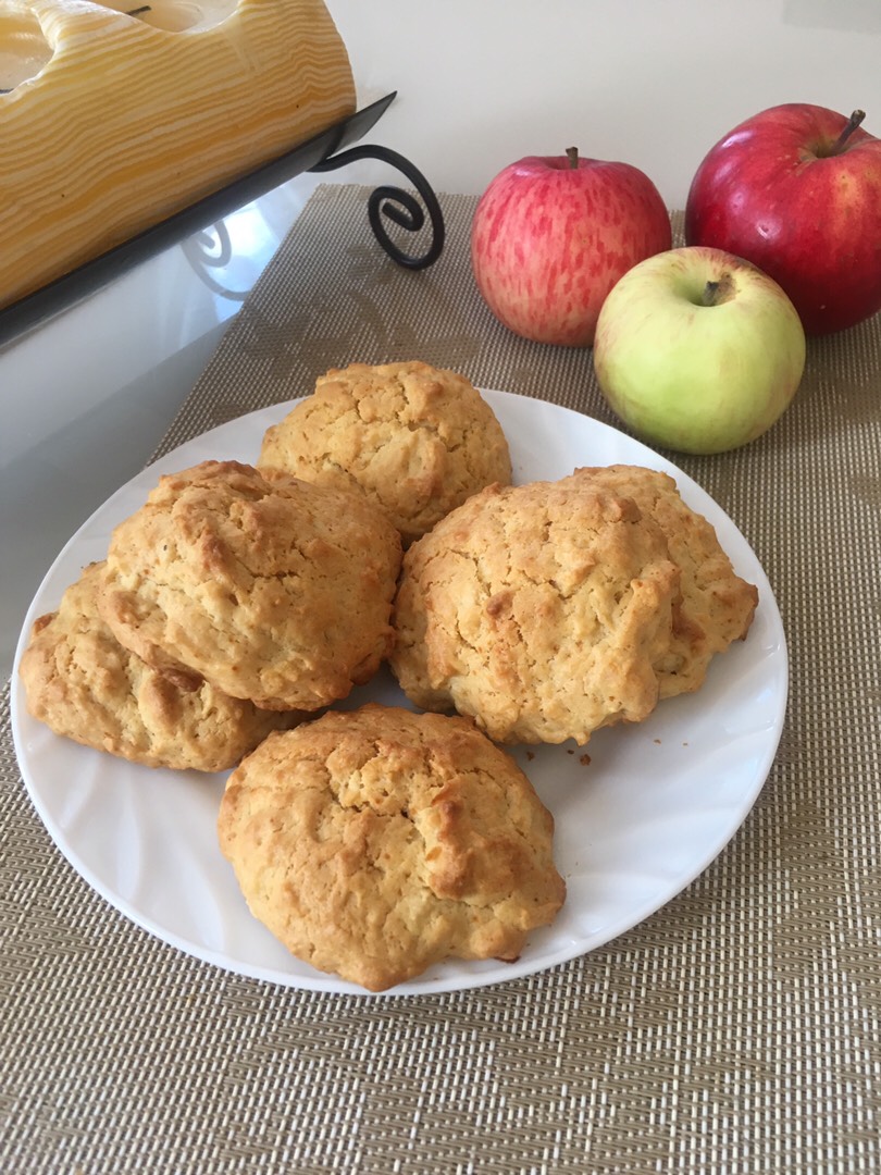 Печенье с яблоками🍪🍎🍏 рецепт с фото пошаговый от cris🏃🏼‍♂️ 🏃‍♂️ -  Овкусе.ру