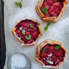 ПП галеты с клубникой 🍓 ⠀