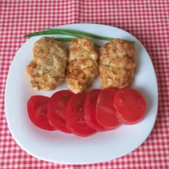 Куриные котлетки с сыром