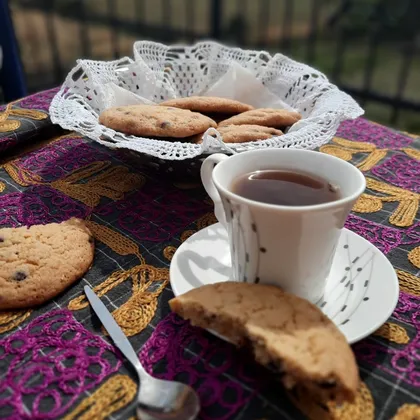 Американское печенье 'кукисы' с шоколадной крошкой