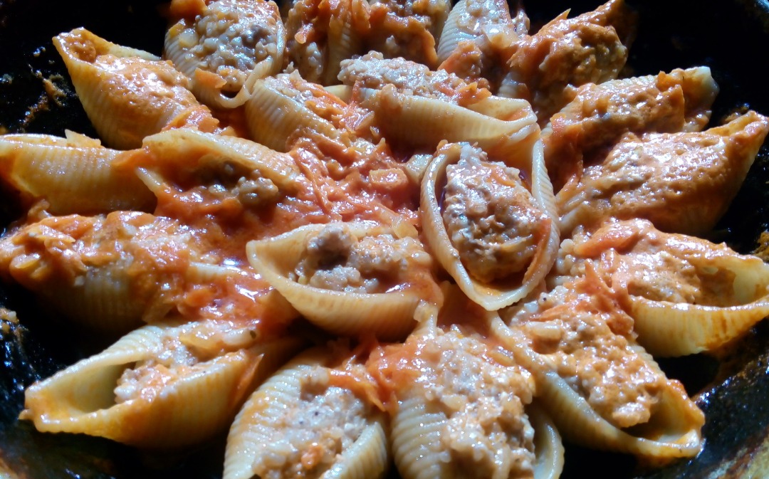 Фаршированные макароны ракушки с фаршем рецепт с фото на zelgrumer.ru
