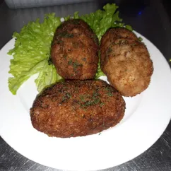 Зразы мясные с грибами