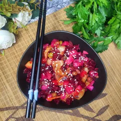 Винегрет с кимчи 