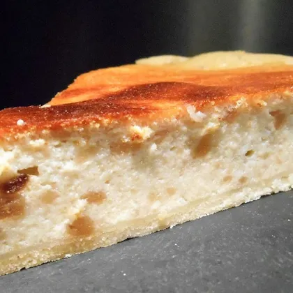Творожный пирог с печеньем 'Спекюлос'#суббота