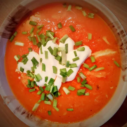 Диетический тыквенно-морковный суп-пюре