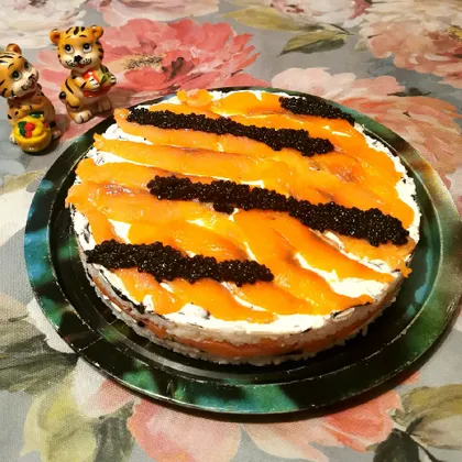 Суши торт "тигрёнок"