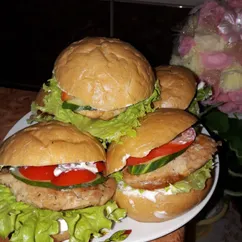 Бургер🍔 (домашний😋)