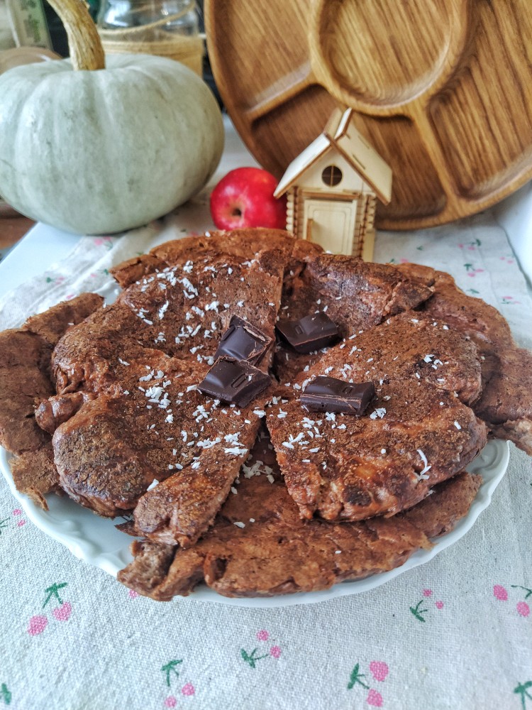 Шоколадные сырники по быстрому 🍫