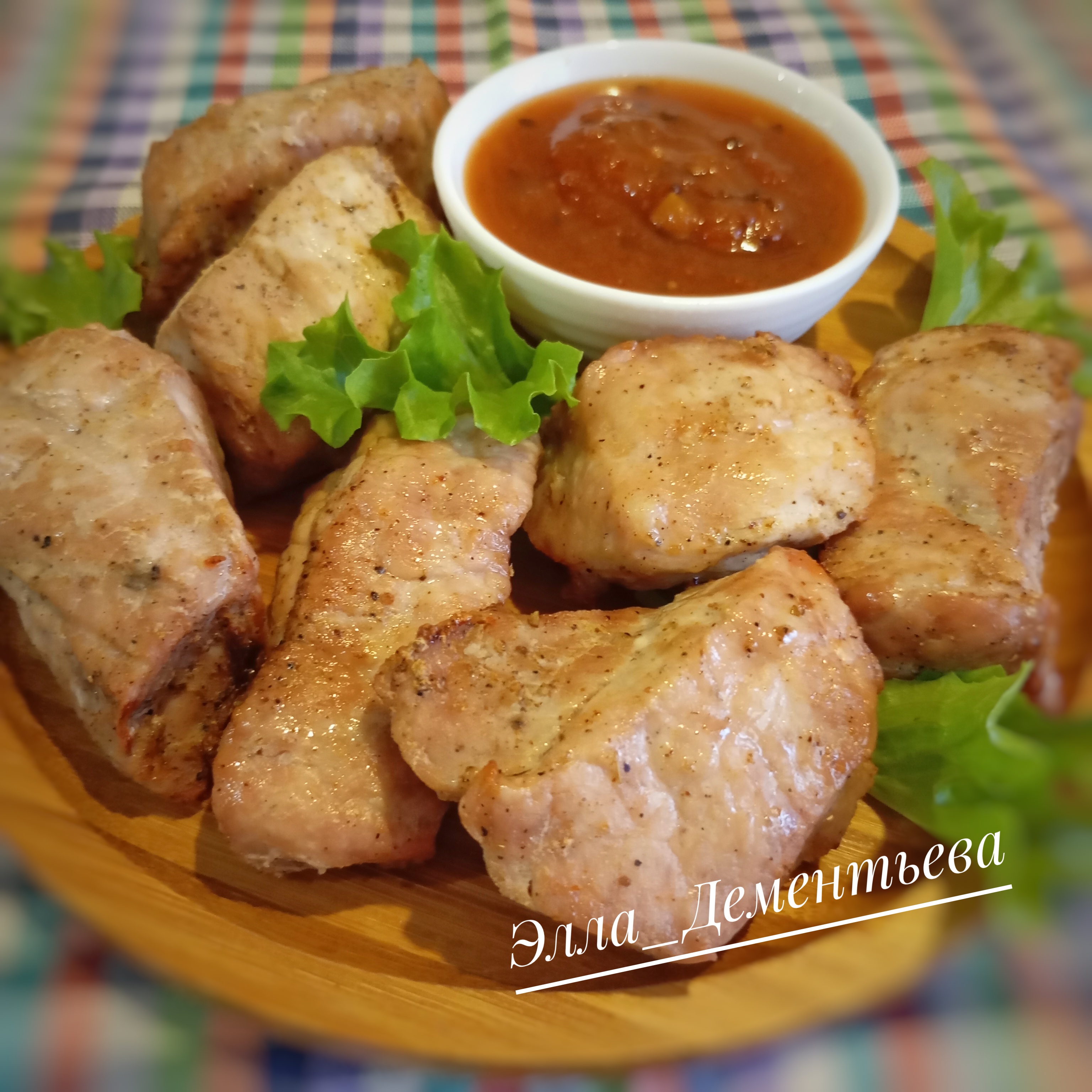 Шашлык из свинины в аэрогриле