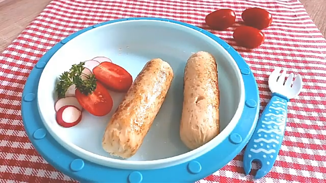 Куриные сосиски из минимума ингредиентов