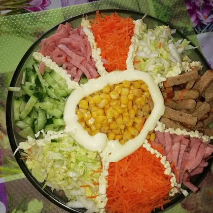 Салат "Кучки"