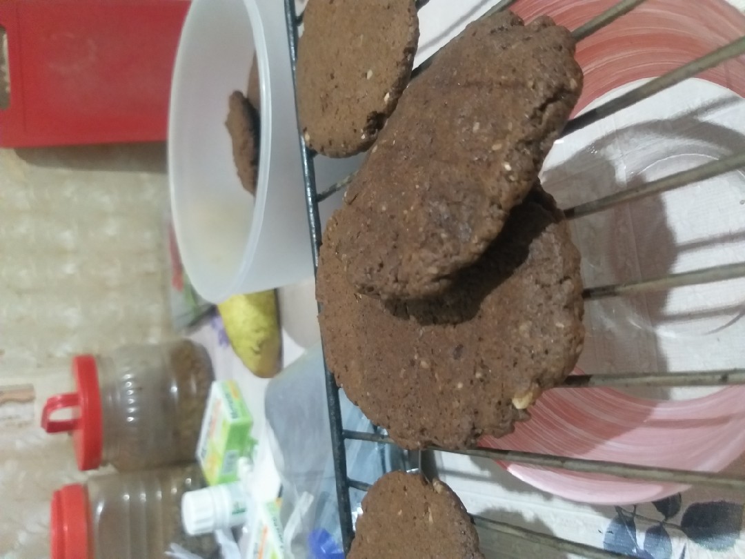 Шоколадно-ореховое печенье