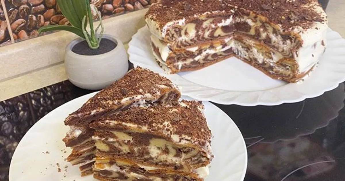 Торт Зебра рецепт с фото пошаговый от Александра Кугейко - Овкусе.ру