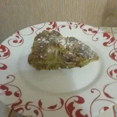 Шарлотка с яблоками