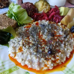 Овсянка с кокосом