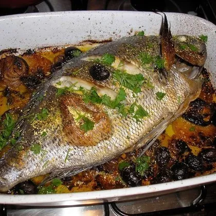 Лещ в лимонном масле