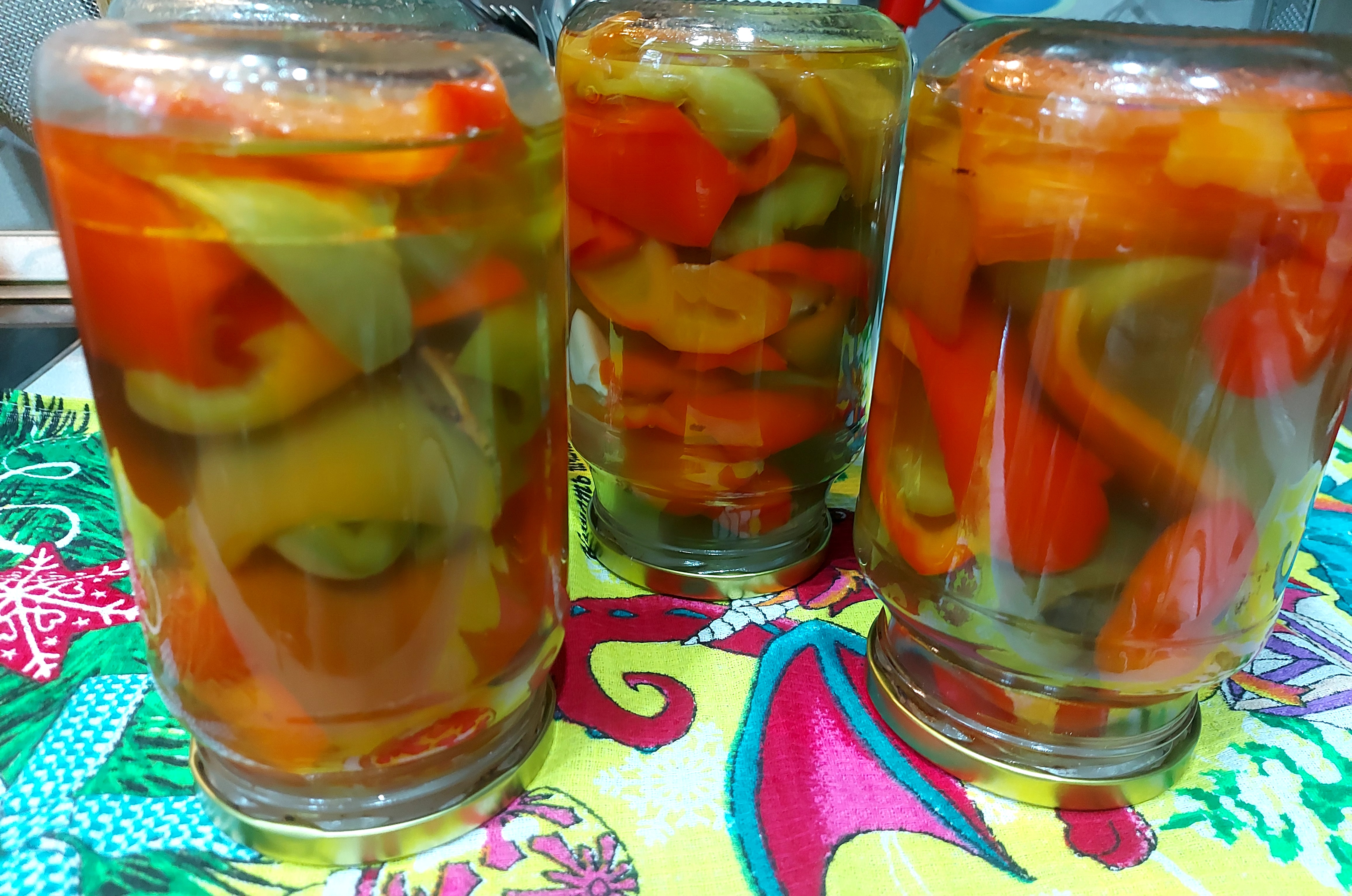 Маринованный болгарский перец на зиму