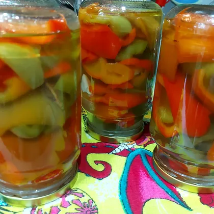 Маринованный болгарский перец на зиму