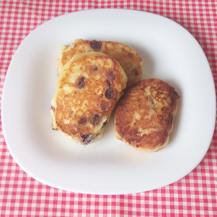 Сырники с изюмом
