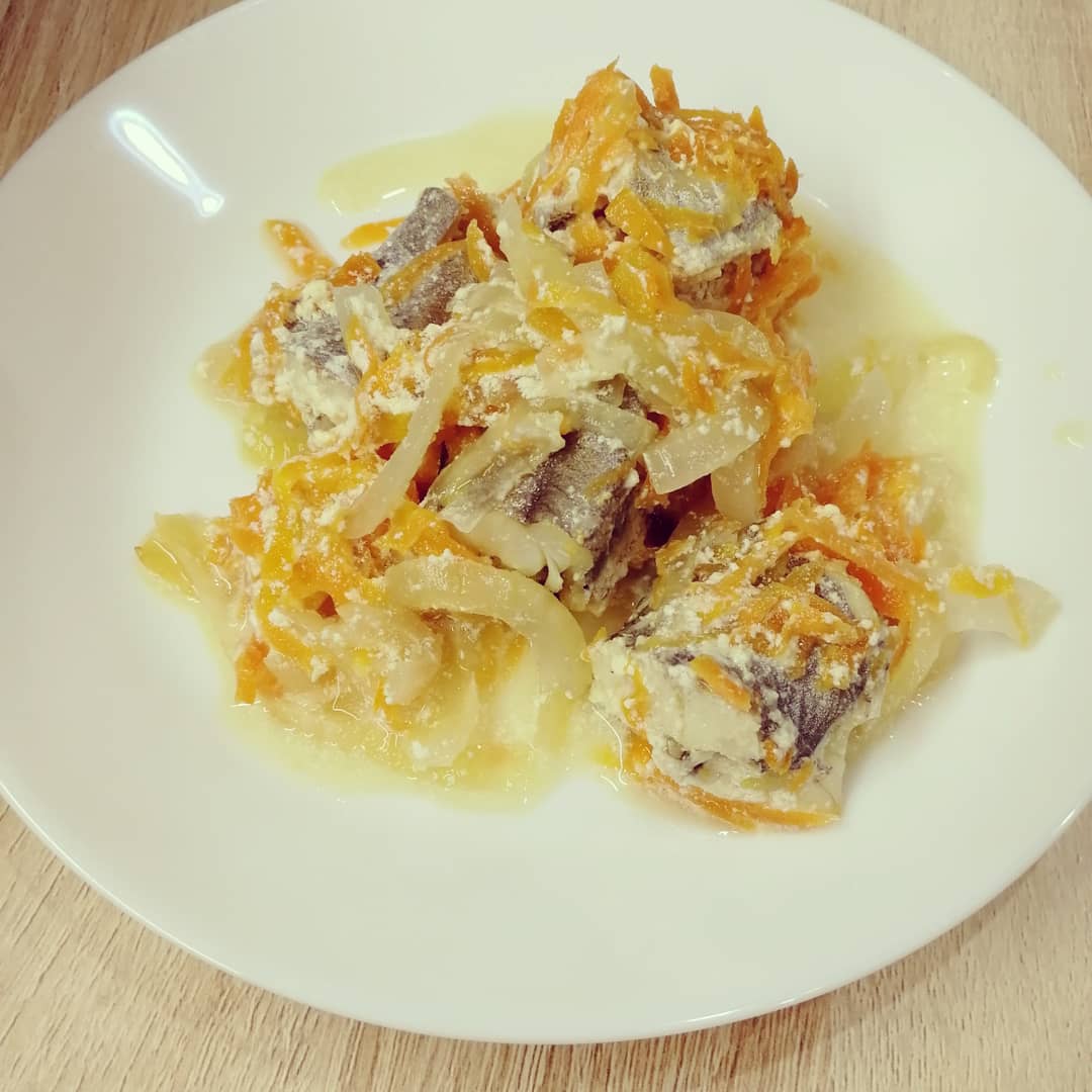 Путассу в сметанном соусе