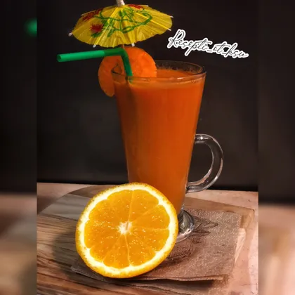 Морковно-яблочно-апельсиновый фреш