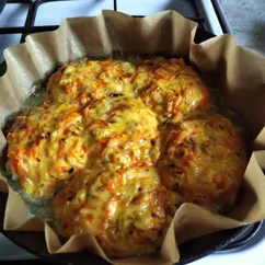 Рыба под сырной "шапочкой"