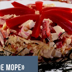 Салат «Красное море» новый год, очень вкусный и быстрый салат