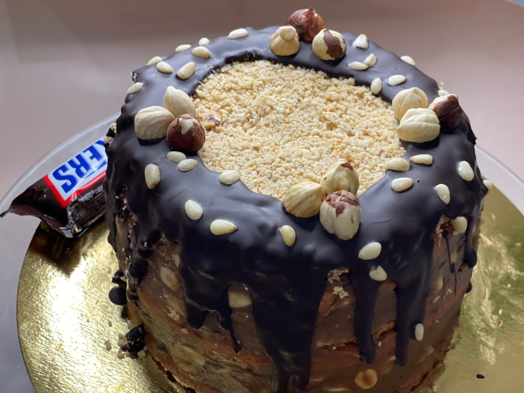 Торт «Сникерс» — Изящество кулинарии