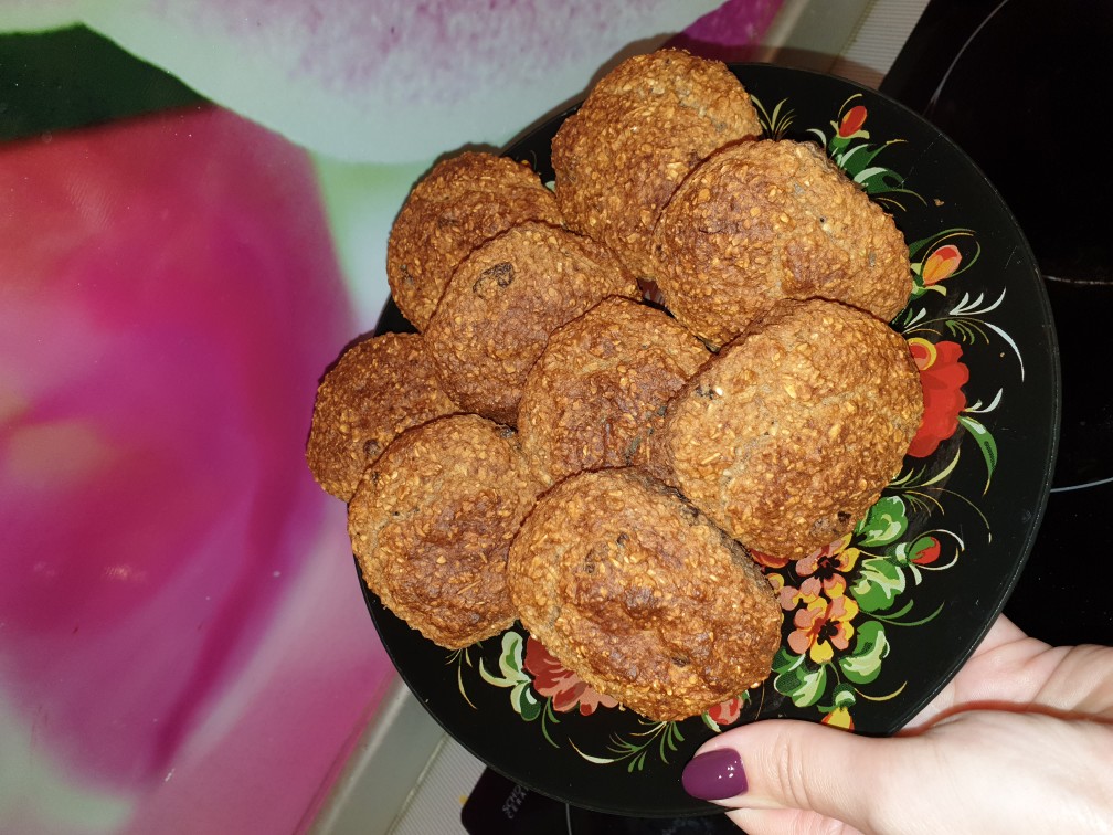 Кексы из овсянки - рецепт приготовления с пошаговыми фото