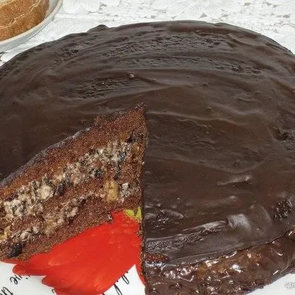 Торт 'Чернослив в шоколаде'