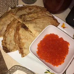 Блинчики с икрой 🥞