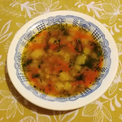 Гороховый суп на воде