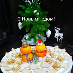 Новогоднее печенье с сюрпризом