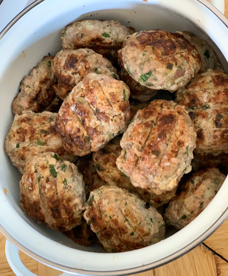ПП котлеты с зеленью на углях🥩🔥