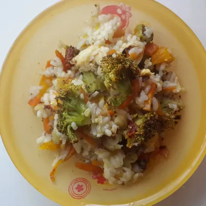 Рис с овощами или сабджи пулао (вариант 1)
