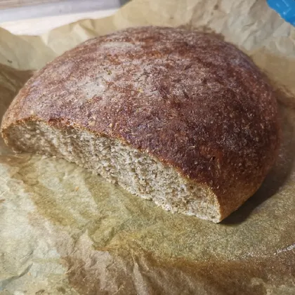 Пшеничный хлеб с отрубями на закваске