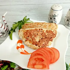 Чебуреки из курицы с зеленью и сыром