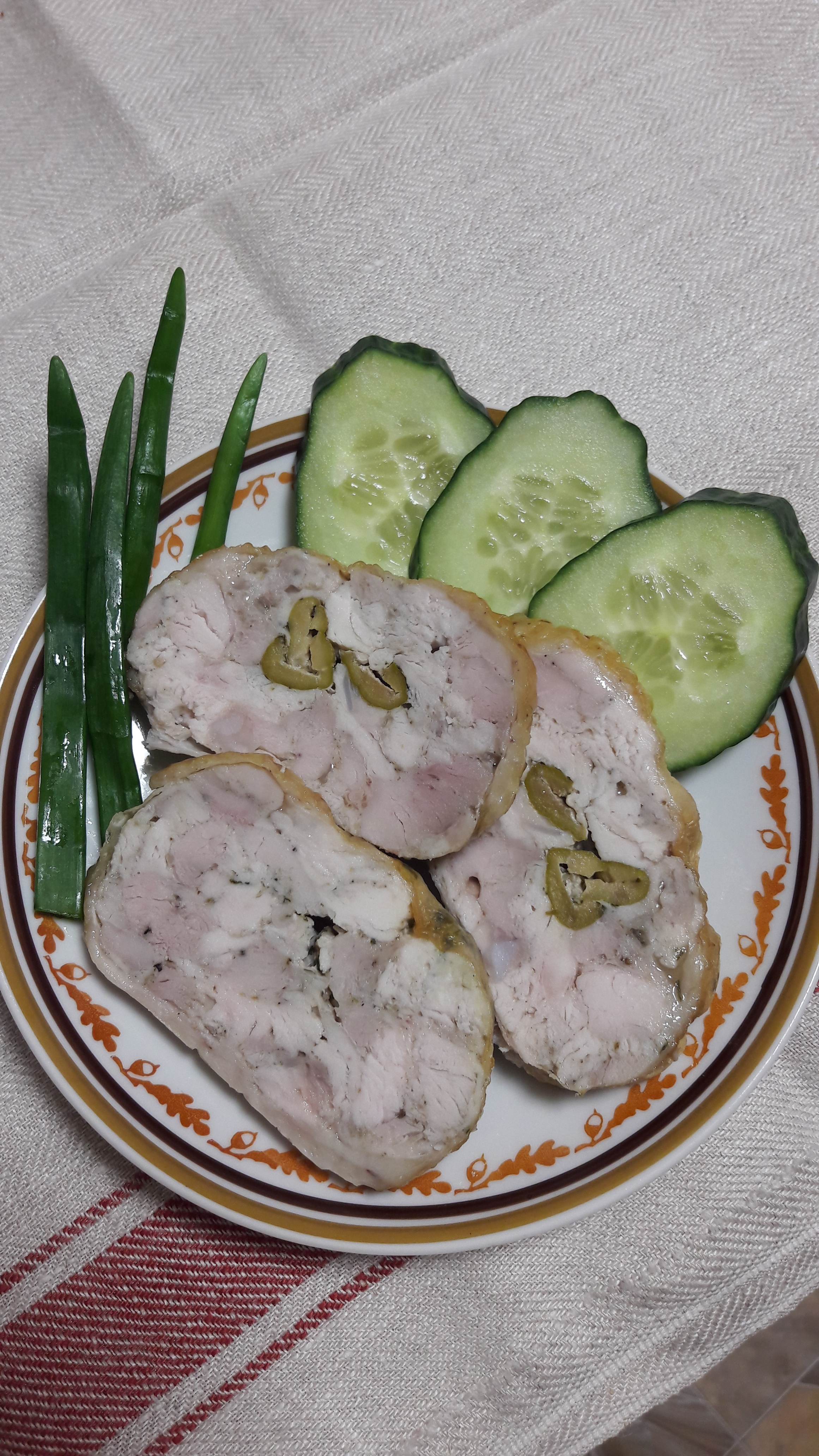 Куриный рулет