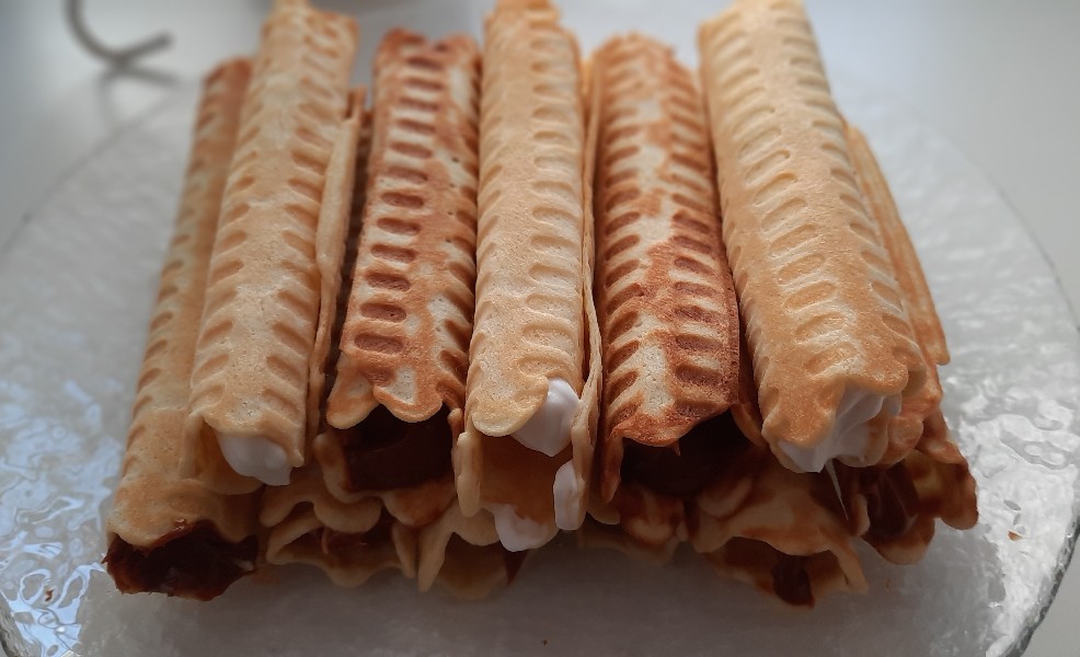 Вафельные трубочки🍦